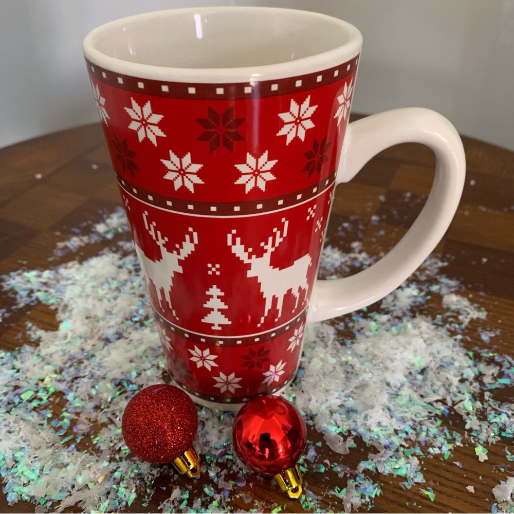 Tall Royal Norfolk Christmas Mug